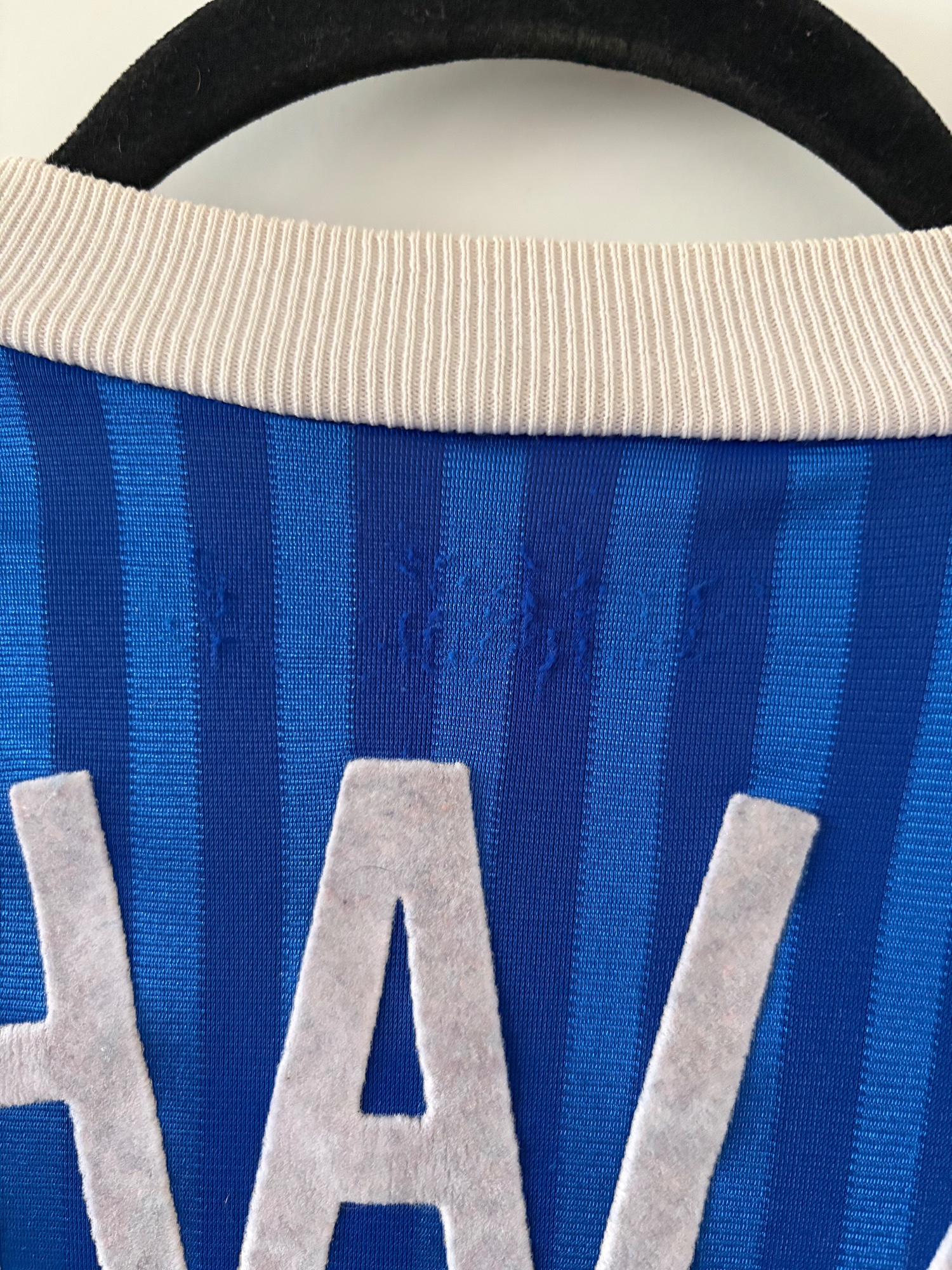 Schalke adidas 1990/1991 domowa meczowa #10 — zdjęcie 9