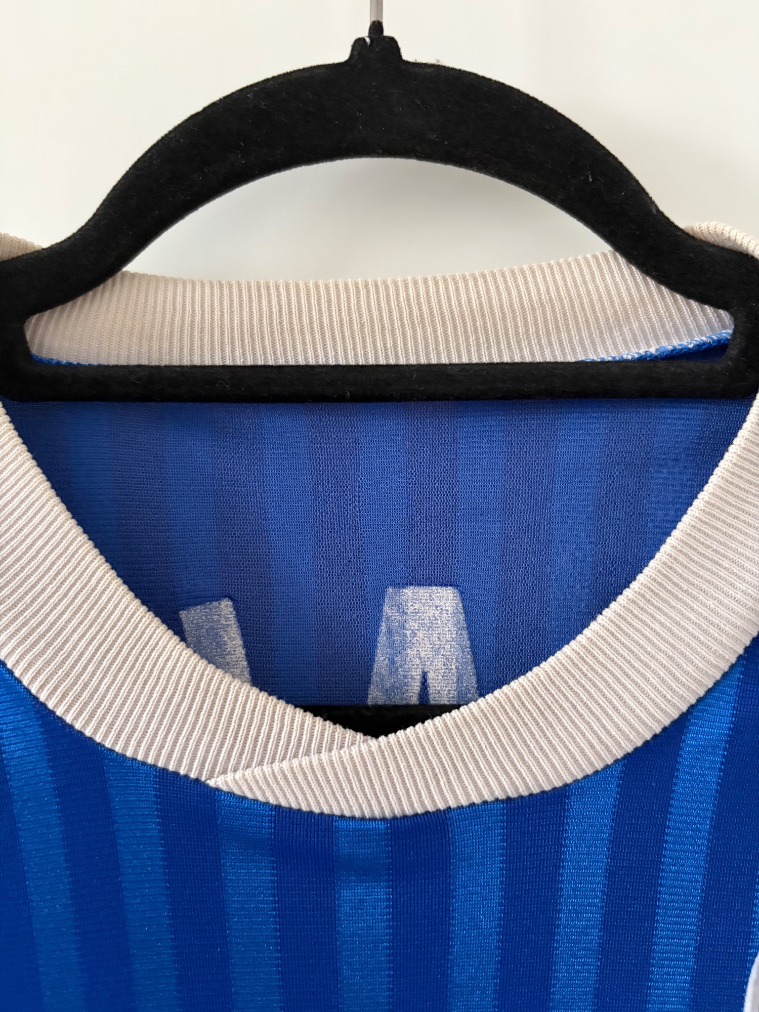 Schalke adidas 1990/1991 domowa meczowa #10 — zdjęcie 5
